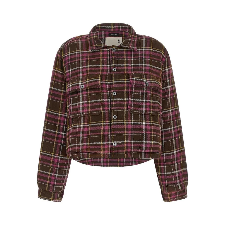Veste Casual - Marron (R13WR732R931BBROWNPINKPLAID)