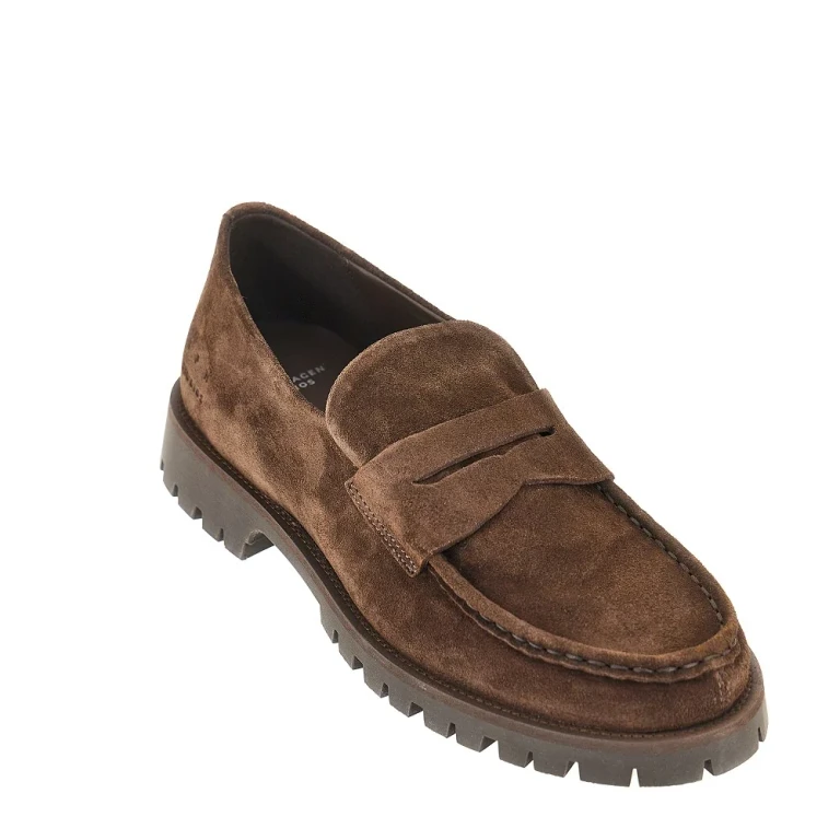 Suede leather loafers Man 40