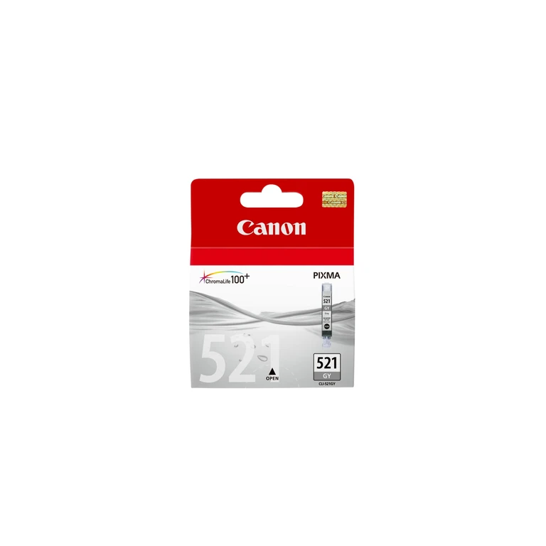 2937B001/CLI-521GY Ink cartridge gray. 1.37K pages 187 Photos 9m