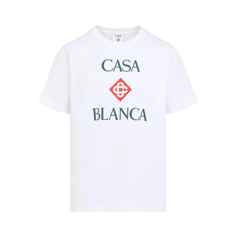 T-Shirt - Blanc (MPF26JTS00120CASABLANCASTACKED)