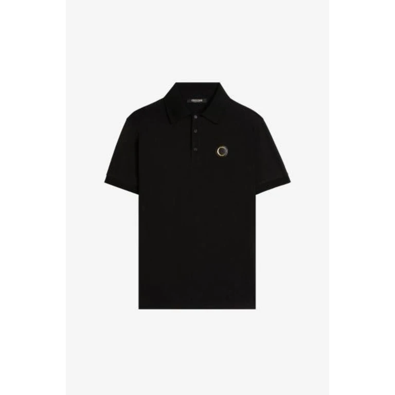 Logo Embroidered Cotton Polo Shirt