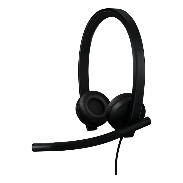 Logitech H570E Headset Wired Head-band Office/Call center USB Type-C Black