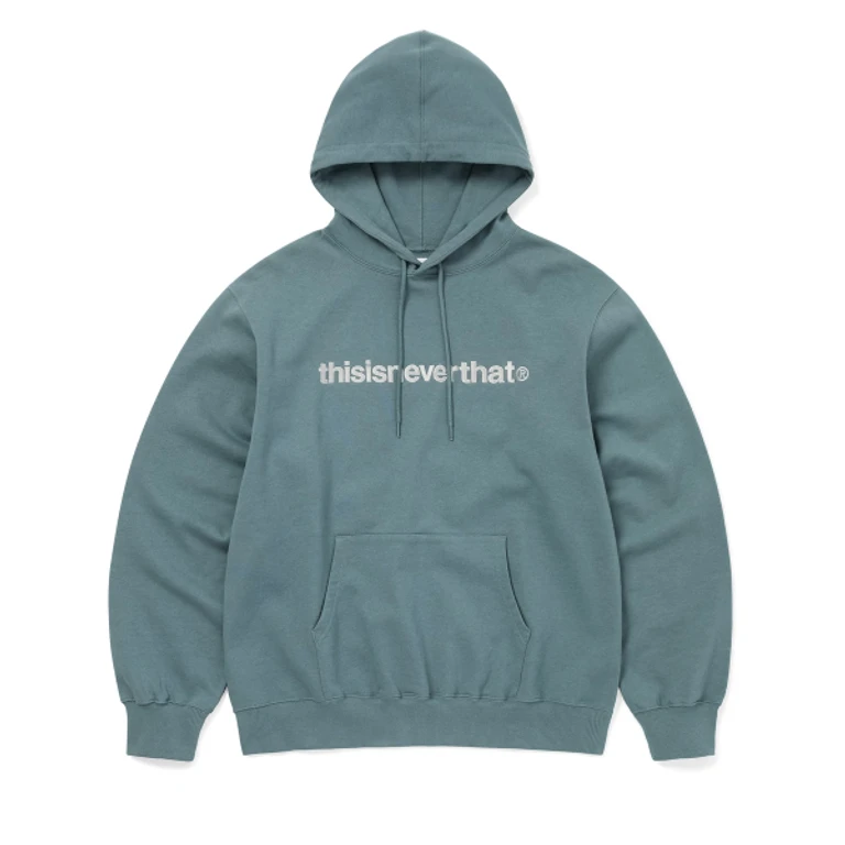 T-Logo Hoodie Teal