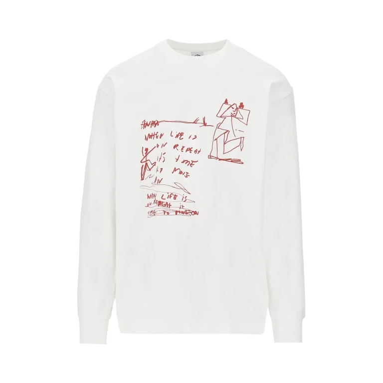 'On Repeat' long-sleeved T-shirt Man S