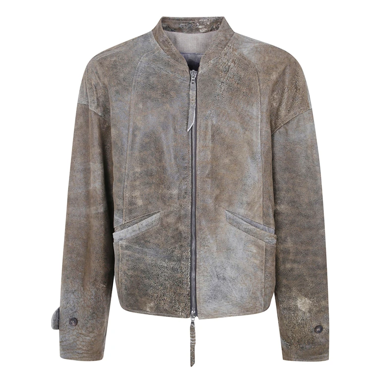 Bomber Jacket "Leather Bomber Jacket"