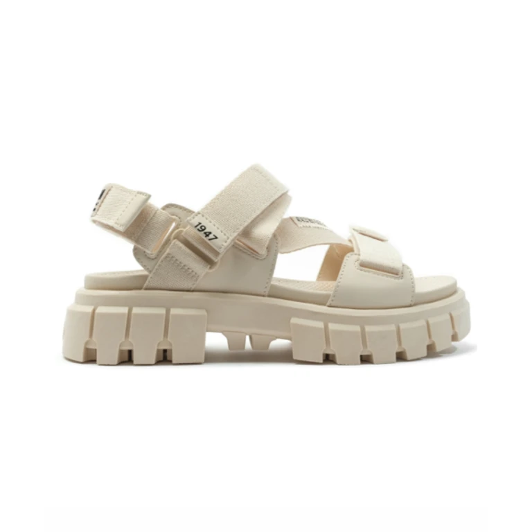 Revolt Beige Platform Sandals 98578-260-M