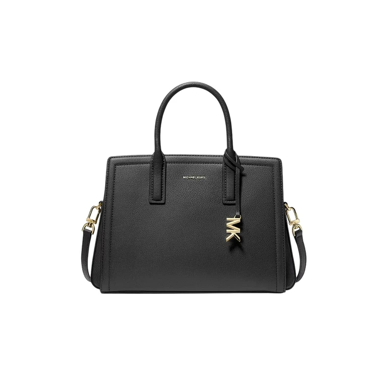 Women Handbags Michael Kors - md satchel - black