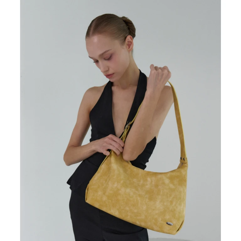 Dave Eyelet Hobo Bag_Butter Yellow GN301K