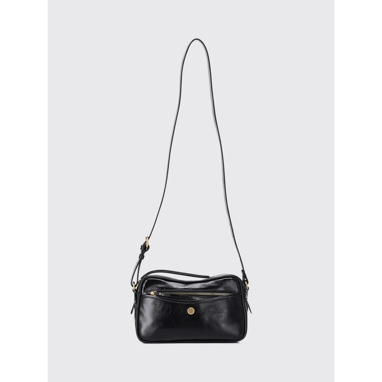 Cleo Leather Shoulder Bag with Braided Removable Handle (BS12691CMPL001)