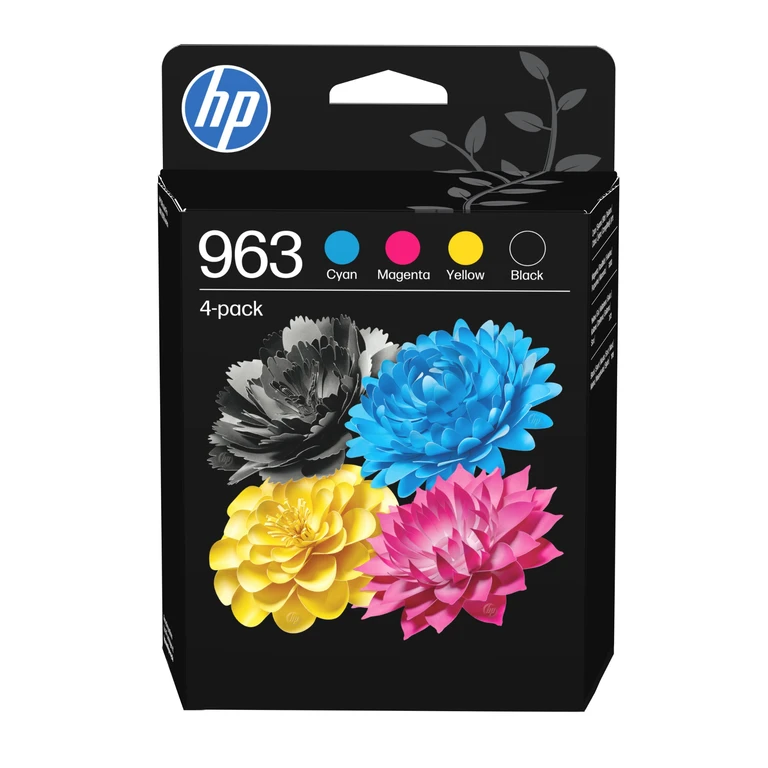 HP 6ZC70AE/963 Ink cartridge multi pack Bk.C.M.Y 24.09ml + 3x10.7ml Pa