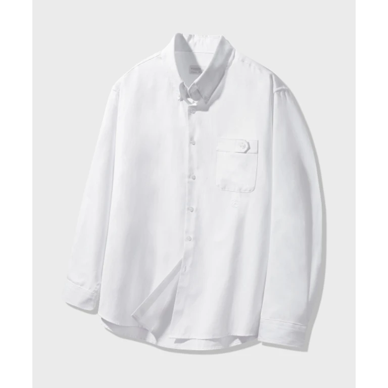Classic Pocket Oxford Shirt BK8922_White