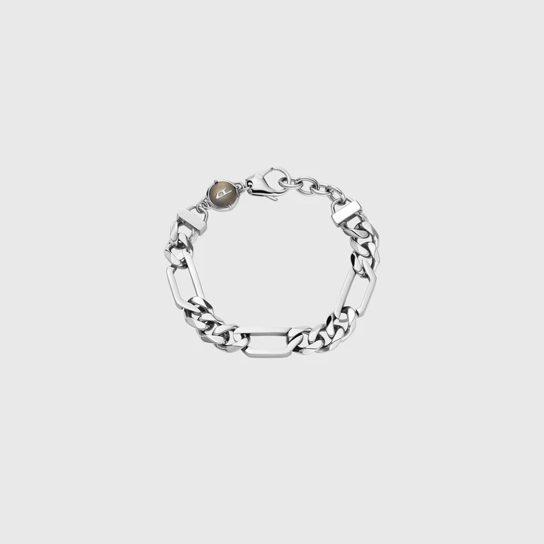 Stainless steel chain bracelet - Bracelets - Unisex - Silver