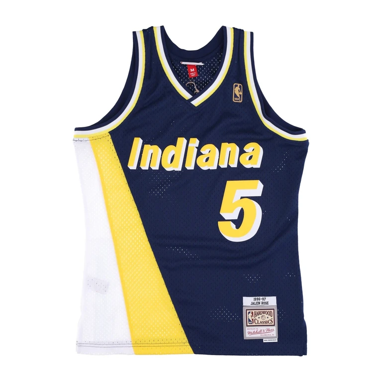 Men's Basketball Tank Top Nba Swingman Jersey Hardwood Classics No 05 Jalen Rose 1996-97 Indpac