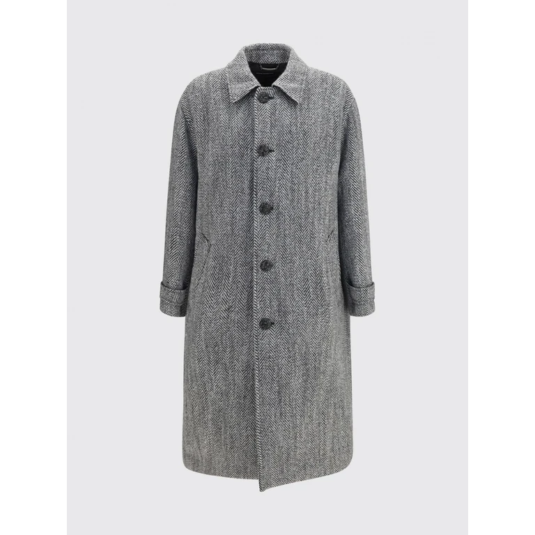 Coat Men color Charcoal (G052VTFC3CXS8180)