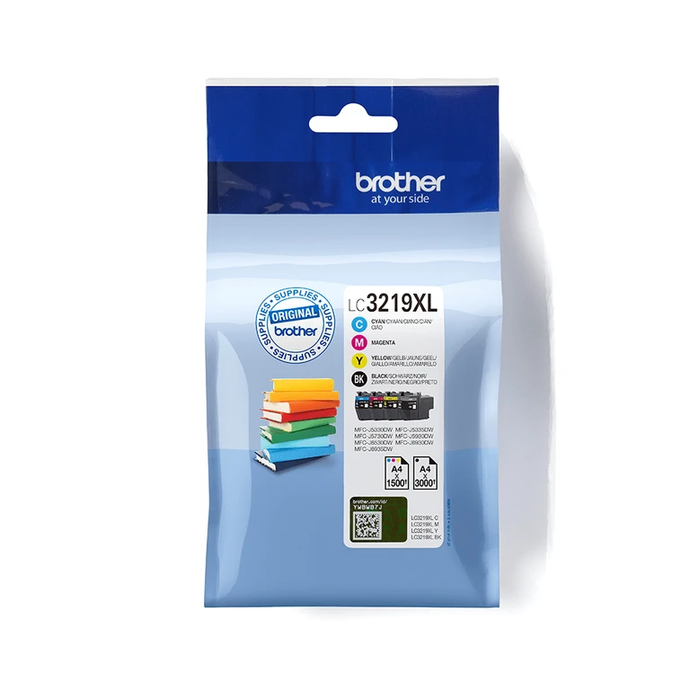Brother LC-3219XLVALDR Ink cartridge multi pack Bk.C.M.Y Blister 3000p