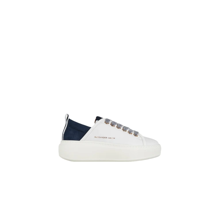 asbcwhw-0523-wbl Alexander Smith Women's White Leather