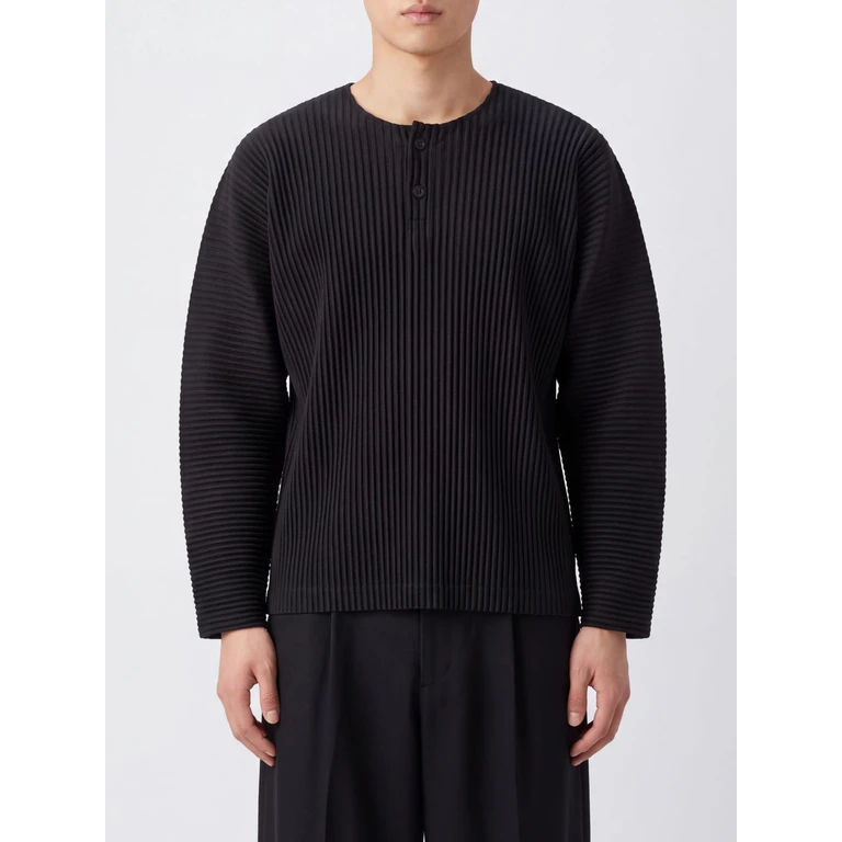 HOMME PLISSE' ISSEY MIYAKE Sweater Men color Black (HP68JK09315)