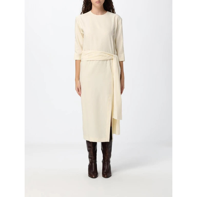 Dress Woman color Yellow Cream (GERTRUDEFAILLEDILANACREMA)