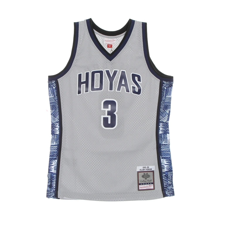 Men's Basketball Tank Top NCAA Swingman Jersey N.3 Allen Iverson Geohoy