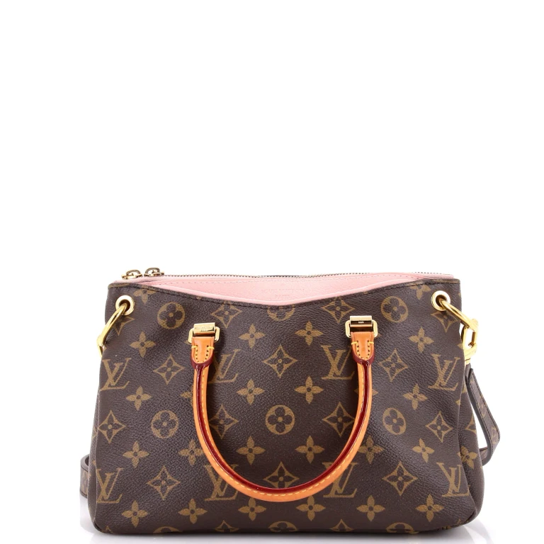Pallas Tote Monogram Canvas with Leather BB