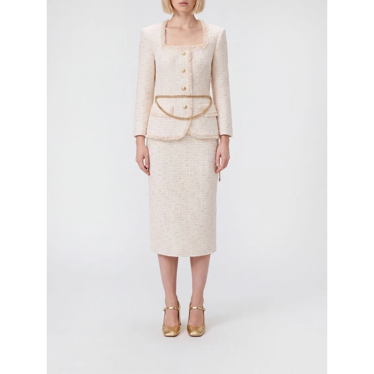 Dress Woman color White (AW26059MACCREAM)