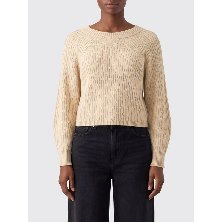 Pure Virgin Wool Long-Sleeved Crew-Neck Jumper (2626366178600003)