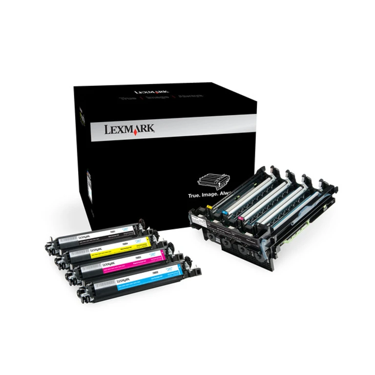 70C0Z50/700Z5 Drum kit black + color. 40K pages/5% for Lexmark