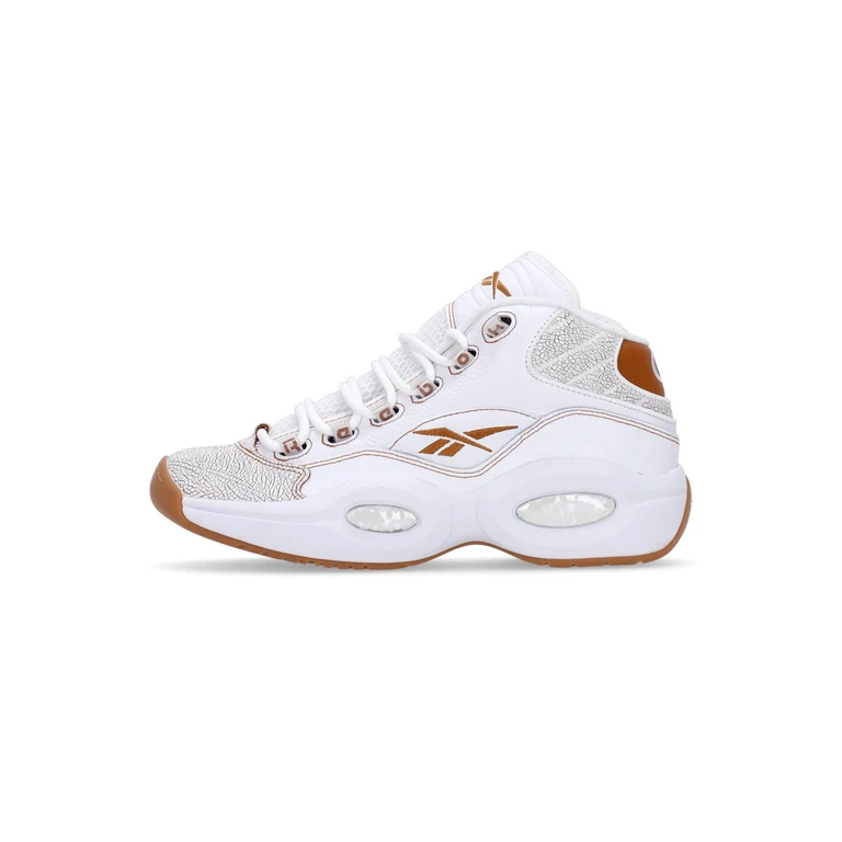 Question Mid White Men's Basketball Shoe