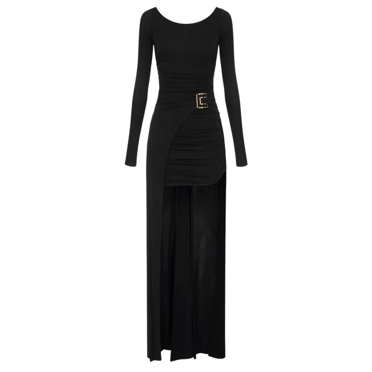 evening dresses and women's ceremony Elisabetta Franchi - woman's dress - black