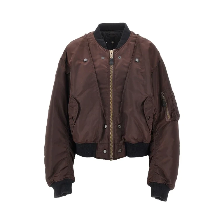 Reversible padded bomber jacket Woman 42