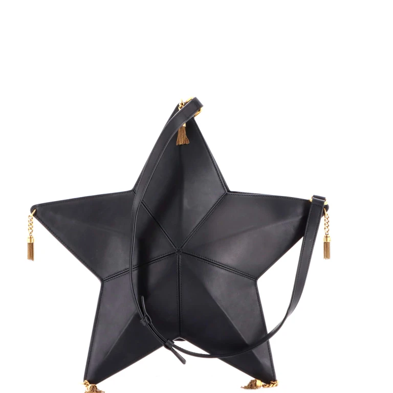 Astro Tassel Shoulder Bag Leather