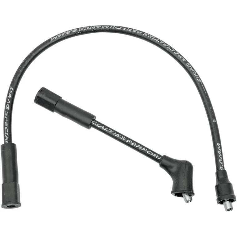 SPW8-DS - Drag Specialties 8.8mm Spark Plug Wire For Harley Davidson XL 1200 C 1996-2003 - Black