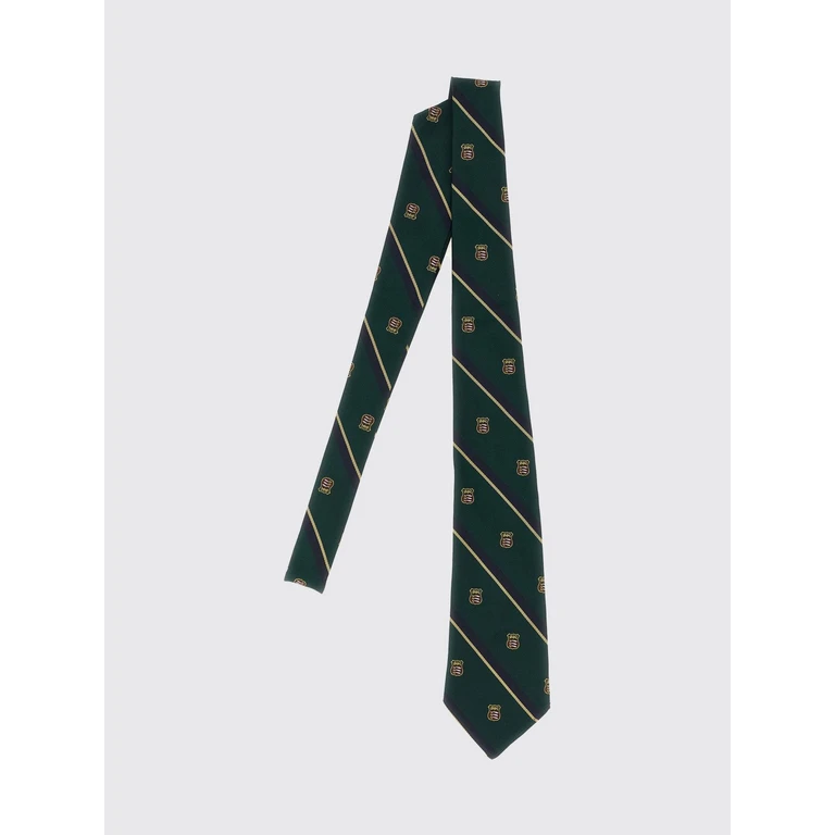 Graphic Striped Silk Tie (712B26920002)