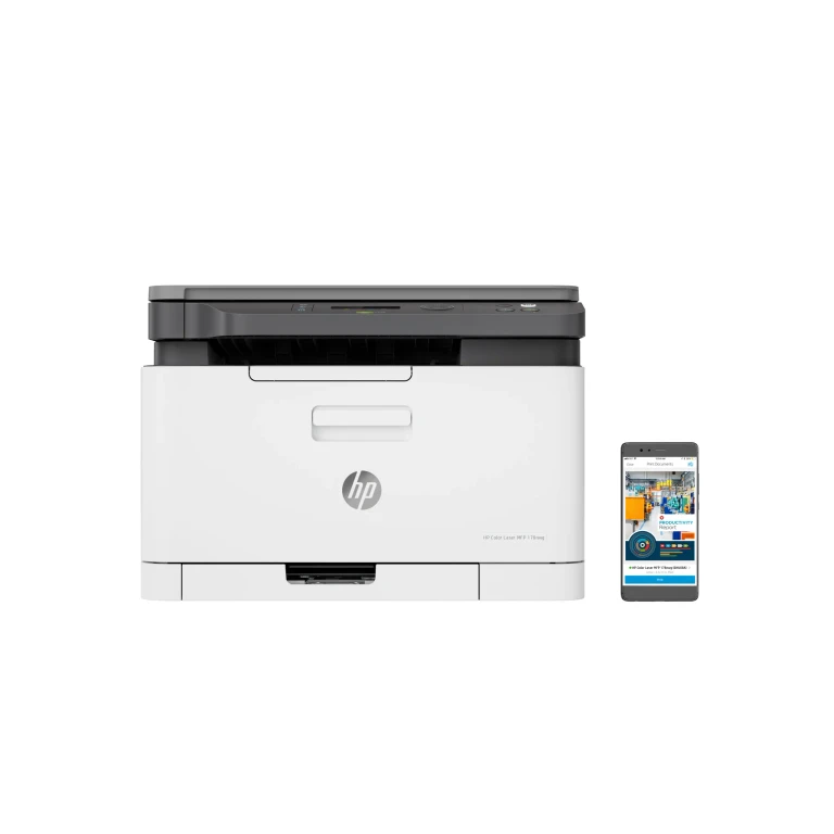 Laser 178nw Wireless Multifunction Color Printer, Copier, Scanner; Duplex