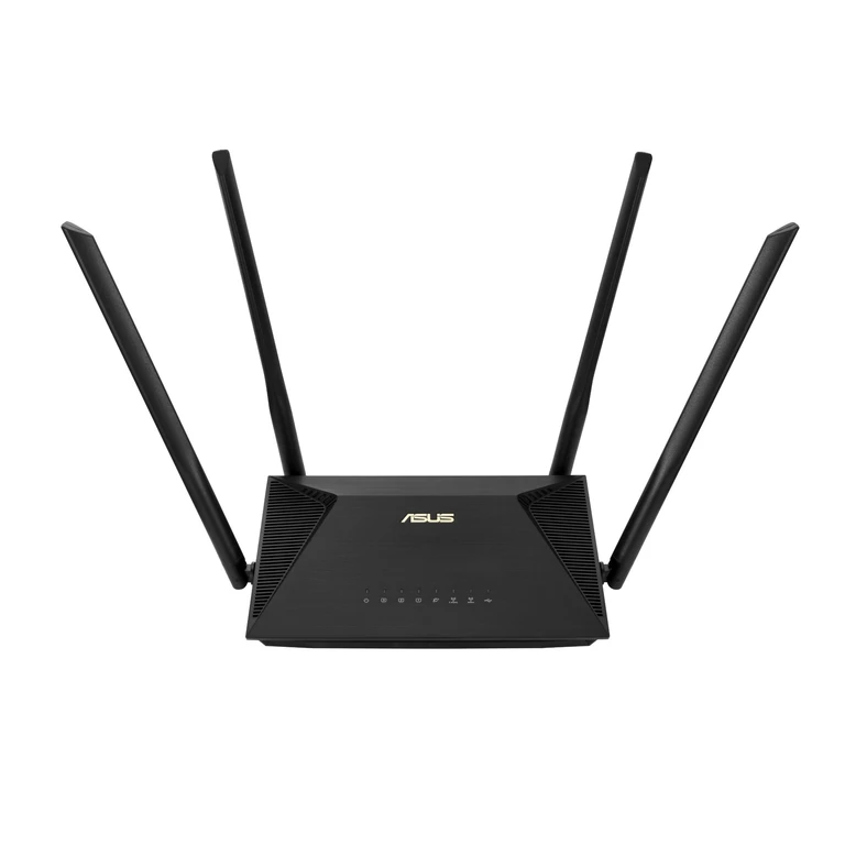 RT-AX53U wireless router Gigabit Ethernet Dual-band (2.4 GHz / 5 GHz) Black