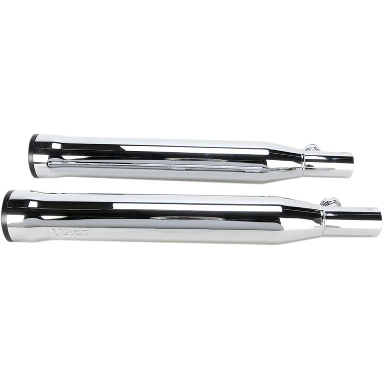 6054 - Cobra Silencers with Race Pro Tips For Harley Davidson FLHRS 1450 2004-2006 - Chrome