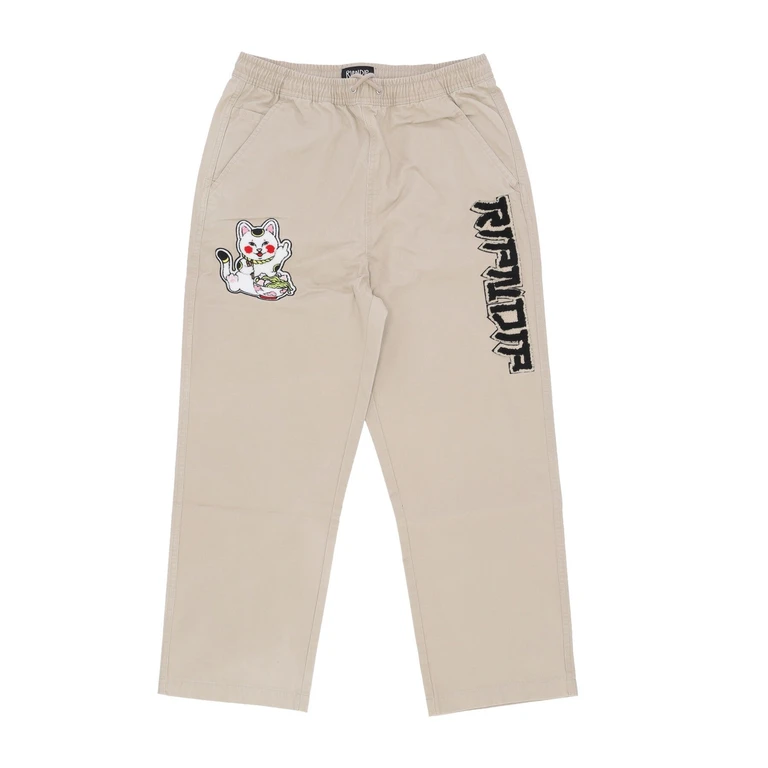 Lucky Nerm Wide Leg Pants Khaki Men's Long Pants
