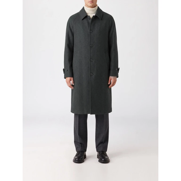 Coat Men color Green (1002154528)