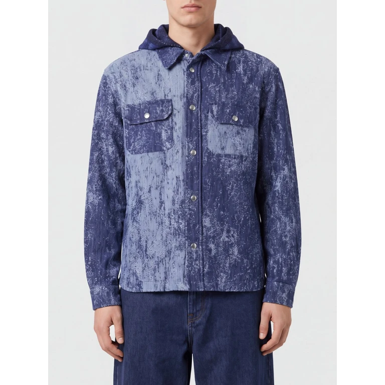 Shirt Men color Blue (F6LAMASI096126)