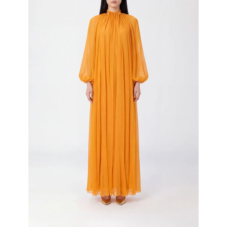 jurk in amber
