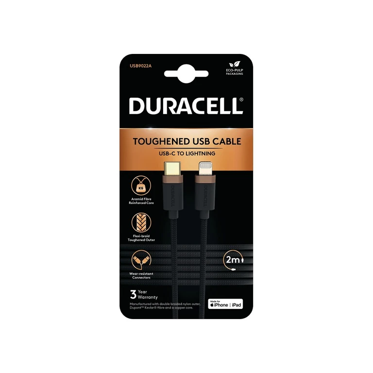 USB9022A lightning cable Black