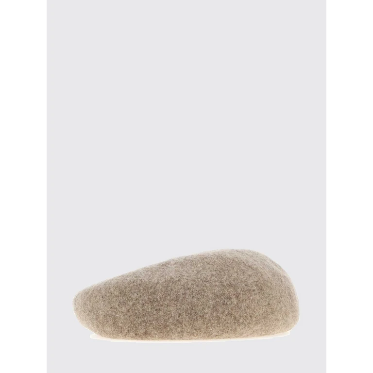 100% Wool Beret with Embroidered Orb Logo (8102002AK0087D408)