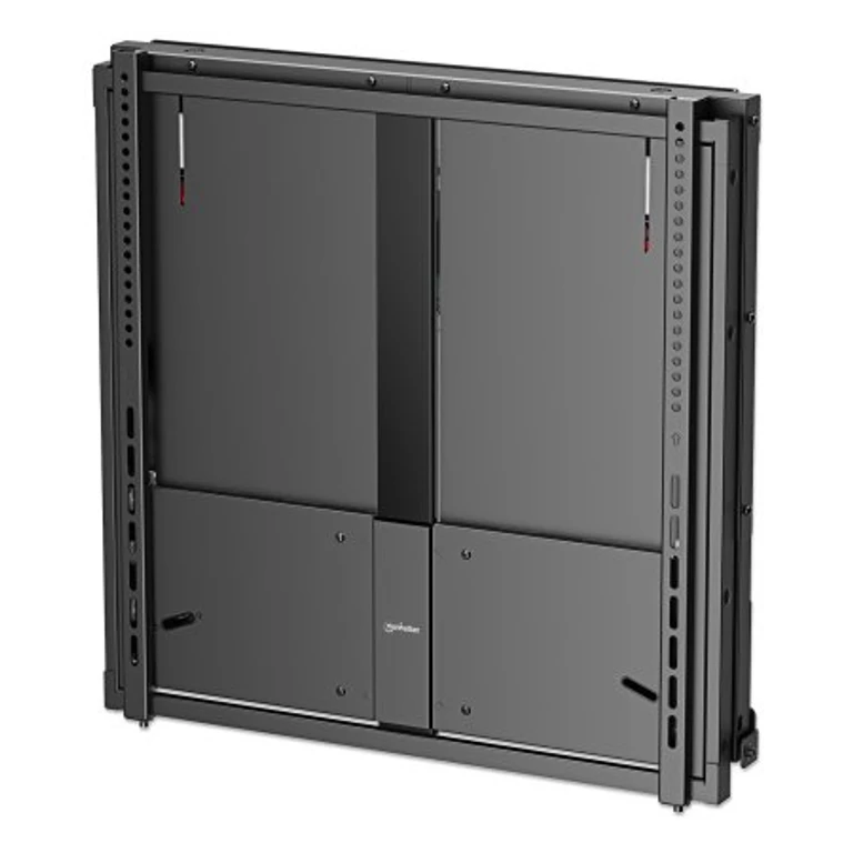 Wall Mount for TV & Monitors (Tool Free Height Adjust), For screens 55" to 75", VESA compatibility: all between 200x200mm to 600x600mm - check the dimensions of the four mounting holes on back of screen to ensure it fits, Max 65kg, Black, Bracke