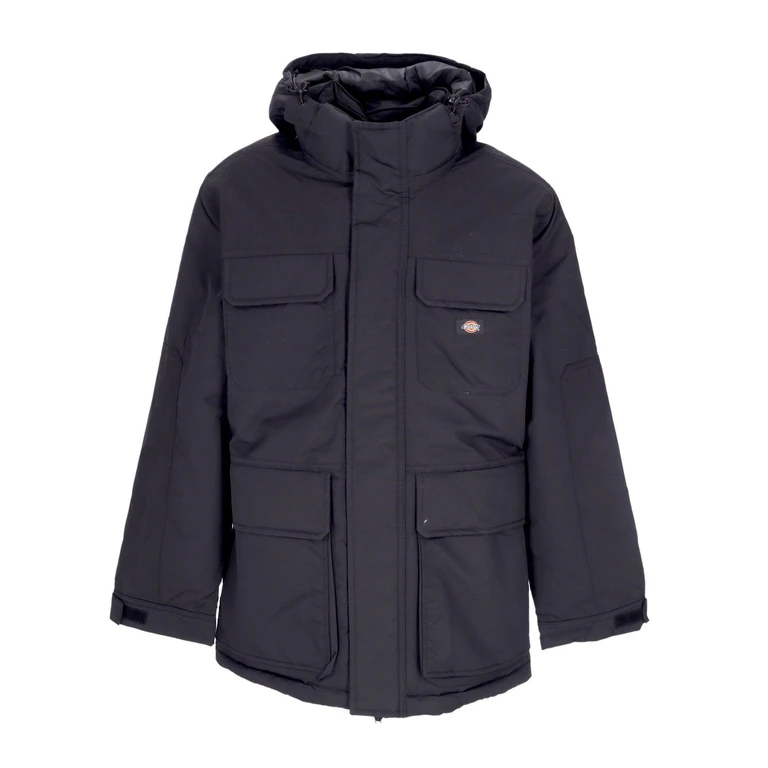 Men's Glacier View Expedition Black Long Jacket