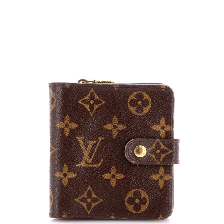 Compact Zippe Wallet Monogram Canvas