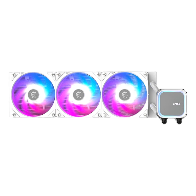 MAG CORELIQUID A13 360 WHITE ARGB Performance Liquid CPU Cooler - 360mm