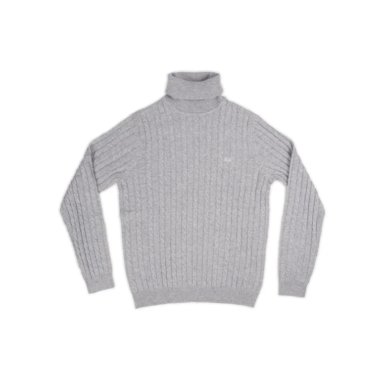 Men's sweater Sun68 K44156 34 GRI M