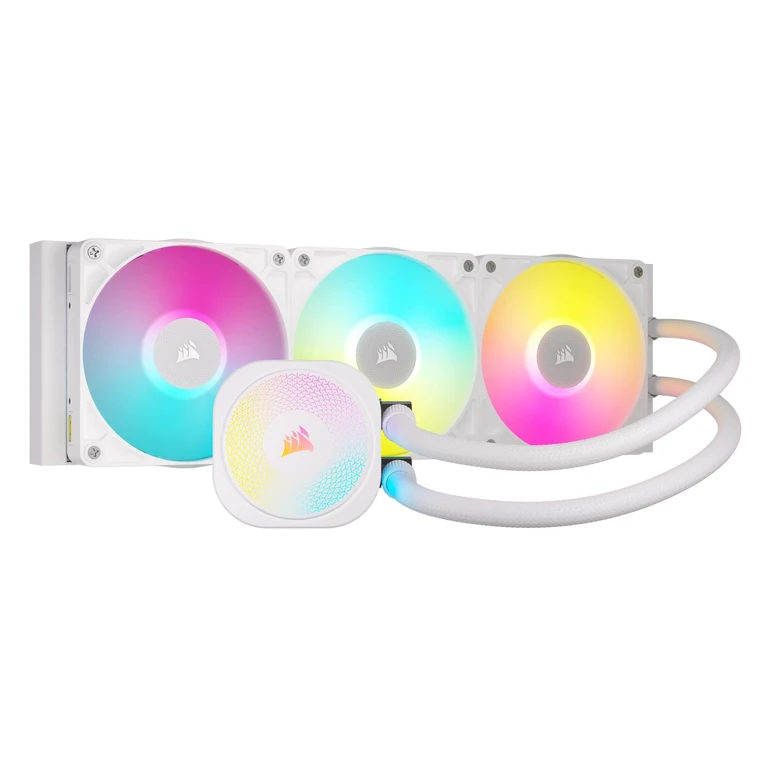 iCUE LINK TITAN RX RGB Processor All-in-one liquid cooler 12 cm White 1 pc(s)
