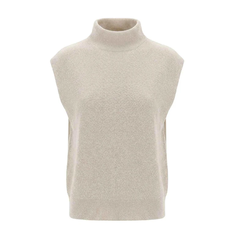 Pull Col Rond - Beige (A99861F129U470U40)