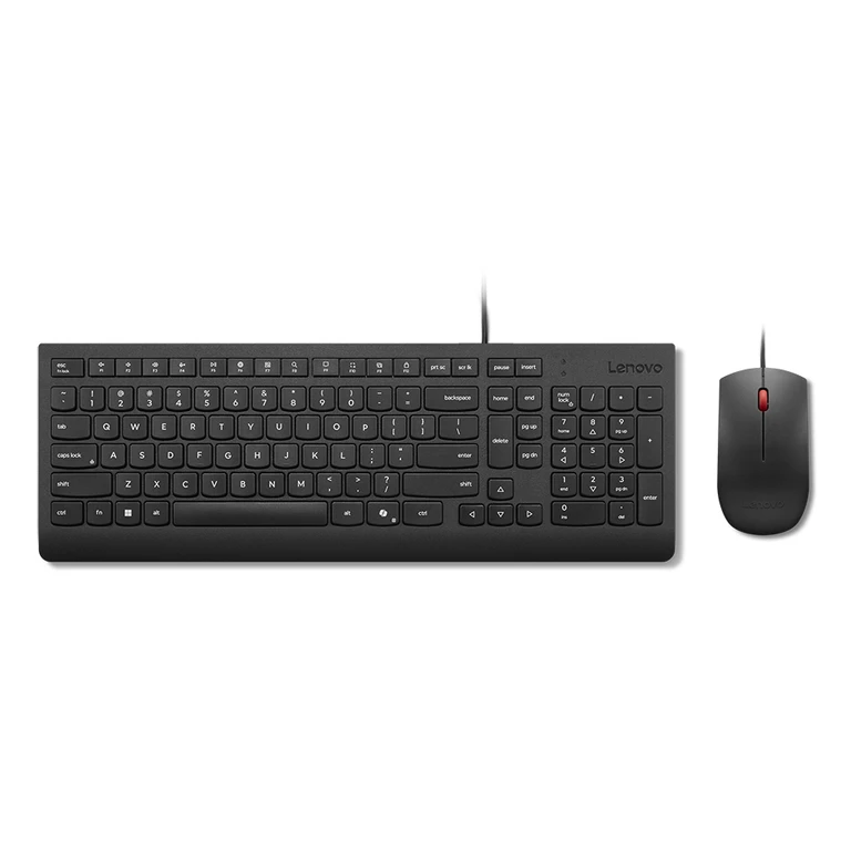 Lenovo 4X31R64400 keyboard Mouse included Universal USB US English Bla